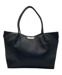 PELLE MORBIDA（ペッレモルビダ）の古着「キャノクリスタレス ポリエステル トートバッグ」｜ブラック