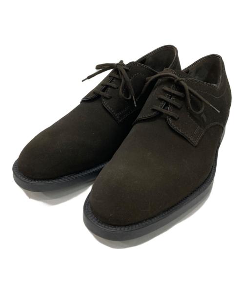 TOD'S（トッズ）TOD'S (トッズ) スエードダービーシューズ ブラウン サイズ:9の古着・服飾アイテム