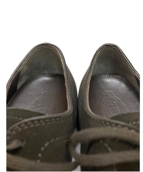 TOD'S（トッズ）TOD'S (トッズ) スエードダービーシューズ ブラウン サイズ:9の古着・服飾アイテム