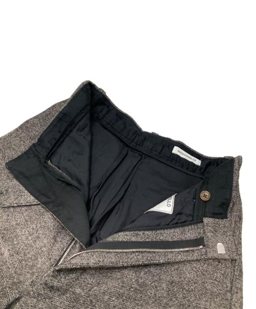 MADISON BLUE（マディソンブルー）MADISON BLUE (マディソンブルー) ウールリネンハイウエストパンツ グレー サイズ:Sの古着・服飾アイテム