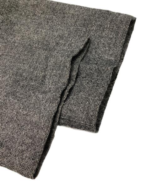 MADISON BLUE（マディソンブルー）MADISON BLUE (マディソンブルー) ウールリネンハイウエストパンツ グレー サイズ:Sの古着・服飾アイテム