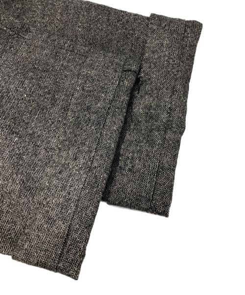 MADISON BLUE（マディソンブルー）MADISON BLUE (マディソンブルー) ウールリネンハイウエストパンツ グレー サイズ:Sの古着・服飾アイテム