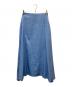 MADISON BLUE（マディソンブルー）の古着「シャンブレーフレアスカート」｜インディゴ