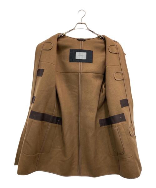LANVIN（ランバン）LANVIN (ライバン) ダッフルコート ブラウン サイズ:44の古着・服飾アイテム