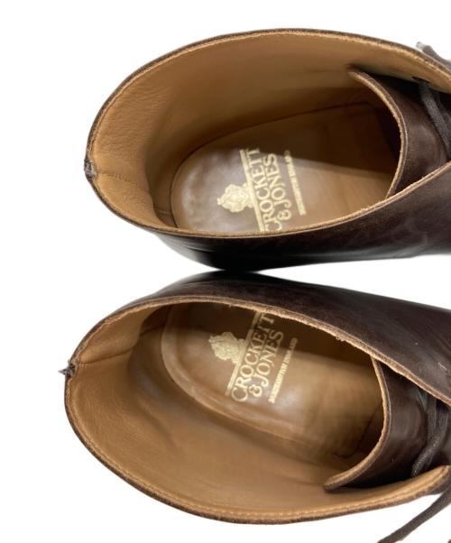 Crockett & Jones（クロケット＆ジョーンズ）Crockett & Jones (クロケット＆ジョーンズ) チャッカーブーツ ブラウン サイズ:7 1/2Eの古着・服飾アイテム