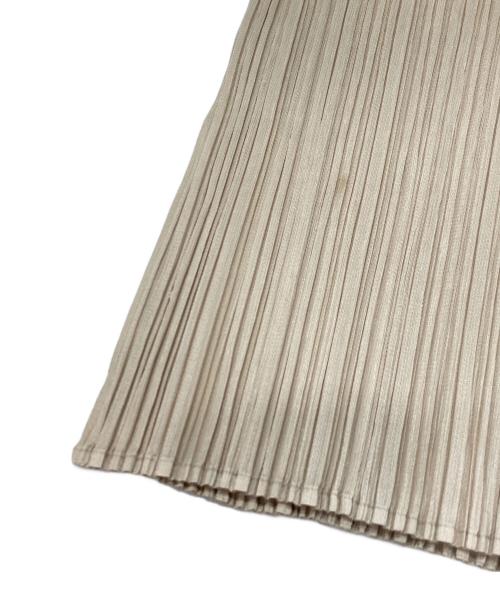 PLEATS PLEASE（プリーツプリーズ）PLEATS PLEASE (プリーツプリーズ) プリーツシャツ ベージュ サイズ:3の古着・服飾アイテム