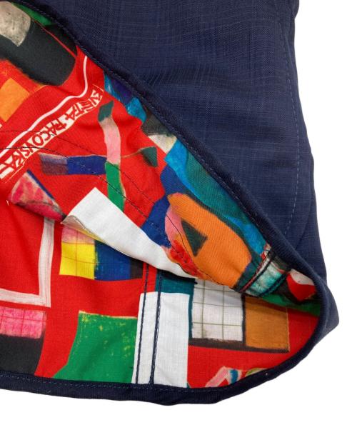 COMME des GARCONS JUNYA WATANABE MAN（コム デ ギャルソン ジュンヤ ワタナベ マン）COMME des GARCONS JUNYA WATANABE MAN (コム デ ギャルソン ジュンヤ ワタナベ マン) テーラードジャケット ネイビー サイズ:XSの古着・服飾アイテム