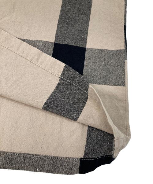 Marble SUD（マーブルシュッド）Marble SUD (マーブルシュッド) ノースリーブワンピース ブラック×ベージュ サイズ:不明（実寸参照）の古着・服飾アイテム