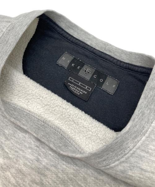 NIKE GOLF（ナイキゴルフ）NIKE GOLF (ナイキゴルフ) クルーネックスウェット グレー サイズ:Lの古着・服飾アイテム
