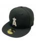 New Era（ニューエラ）の古着「59FIFTY MLB Rhinestone Badge」｜ブラック