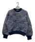 NKNIT（ンニット）の古着「ケーブルニット」｜ネイビー