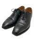 Crockett & Jones（クロケット＆ジョーンズ）の古着「ストレートチップシューズ」｜ブラック