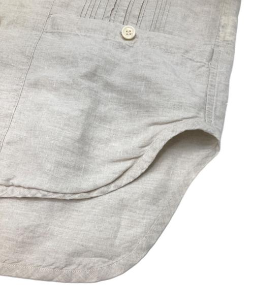 AUBERGE（オーベルジュ）AUBERGE (オーベルジュ) LINEN CUBA SHIRT ベージュ サイズ:38の古着・服飾アイテム