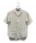 AUBERGE（オーベルジュ）の古着「LINEN CUBA SHIRT」｜ベージュ