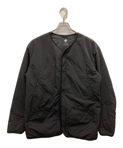 DESCENTE（デサント）DESCENTE (デサント) インサレートカーディガン ブラック サイズ:XLの古着・服飾アイテム