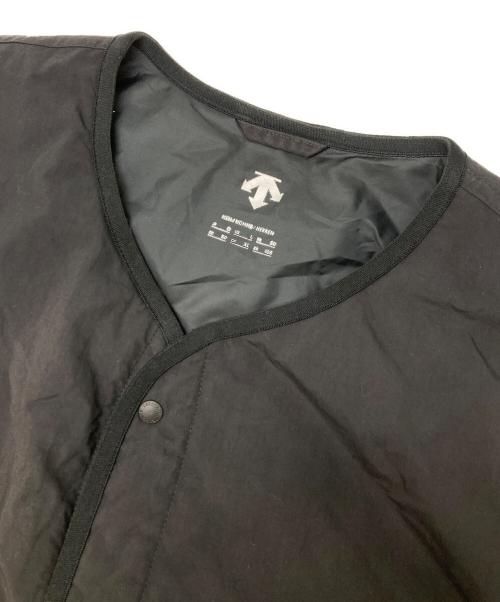 DESCENTE（デサント）DESCENTE (デサント) インサレートカーディガン ブラック サイズ:XLの古着・服飾アイテム