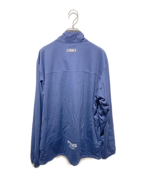 PiNG（ピン）PING (ピン) ナイロンジャケット ネイビー サイズ:ＬＬの古着・服飾アイテム