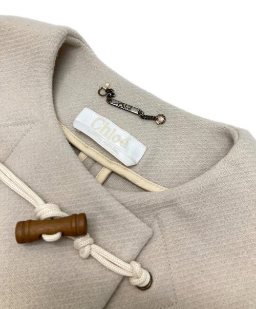 Chloe（クロエ）Chloe (クロエ) ダッフルケープ ベージュ サイズ:36の古着・服飾アイテム