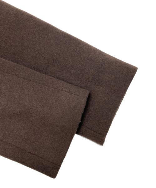 BEAUTY&YOUTH（ビューティーアンドユース）BEAUTY&YOUTH (ビューティーアンドユース) MANTECOノーカラーベルトロングコート ブラウン サイズ:Mの古着・服飾アイテム