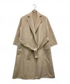 MUSEミューズ）の古着「Victorian Ailes REVER コート」｜ベージュ