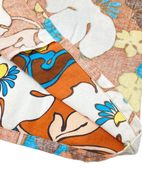 JANTZEN（ジャンセン）JANTZEN (ジャンセン) アロハシャツ ブラウン サイズ:Lの古着・服飾アイテム