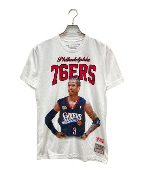 MITCHELL & NESS（ミッチェルアンドネス）MITCHELL & NESS (ミッチェルアンドネス) Tシャツ ホワイト サイズ:M 未使用品の古着・服飾アイテム