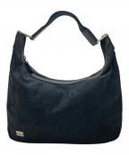 GUCCIグッチ）の古着「ホースビット柄ワンショルダーバッグ」｜ブラック