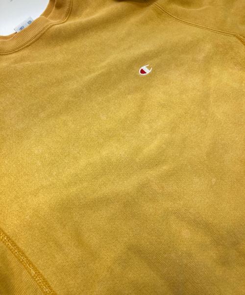 Champion REVERSE WEAVE（チャンピオン リバース ウィーブ）Champion REVERSE WEAVE (チャンピオン リバース ウィーブ) スウェット イエロー サイズ:Mの古着・服飾アイテム