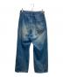 refomed (リフォメッド) RIGHT HANDED DENIM PANTS ブルー サイズ:1：17000円