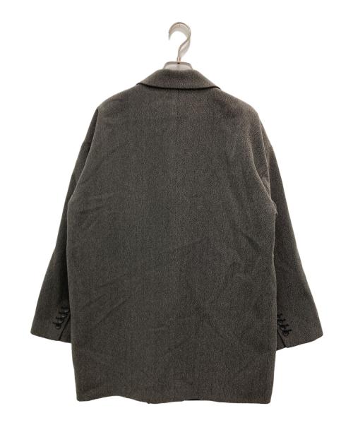 uncrave（アンクレイヴ）uncrave (アンクレイヴ) ヘリンボーンジャケットコート グレー サイズ:2の古着・服飾アイテム