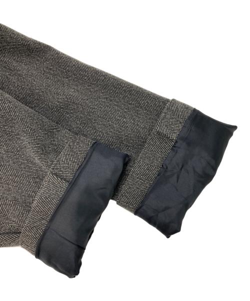 uncrave（アンクレイヴ）uncrave (アンクレイヴ) ヘリンボーンジャケットコート グレー サイズ:2の古着・服飾アイテム