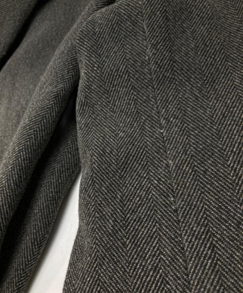 uncrave（アンクレイヴ）uncrave (アンクレイヴ) ヘリンボーンジャケットコート グレー サイズ:2の古着・服飾アイテム