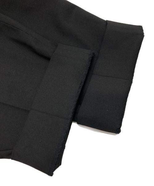 Nala（ナラ）Nala (ナラ) ハイウエストテーパードタックパンツ ブラック サイズ:Mの古着・服飾アイテム