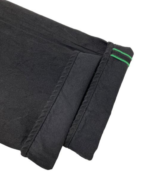 OUT OF FRAME（アウトオブフレーム）OUT OF FRAME (アウトオブフレーム) long long rise デニム ブラック サイズ:38の古着・服飾アイテム