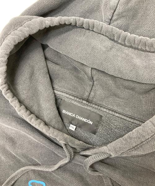 BIANCA CHANDON（ビアンカシャンドン）BIANCA CHANDON (ビアンカシャンドン) Lover Pullover Hoodie グレー サイズ:XXLの古着・服飾アイテム