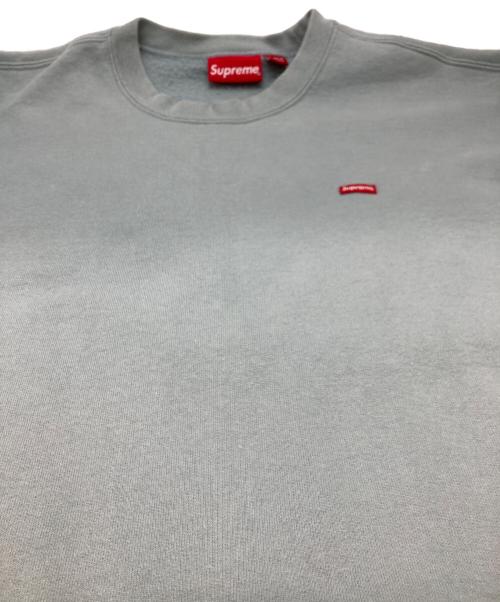 SUPREME（シュプリーム）SUPREME (シュプリーム) Small Box Crewneck ライトスレート サイズ:XLの古着・服飾アイテム