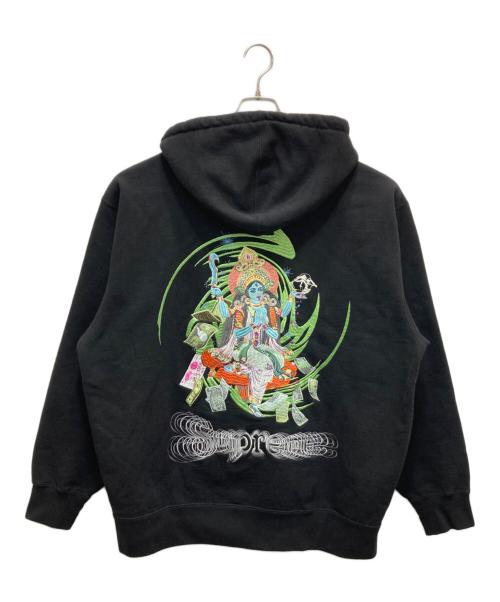 SUPREME（シュプリーム）SUPREME (シュプリーム) Lakshmi Zip Up Hooded Sweatshirt ブラック サイズ:XLの古着・服飾アイテム