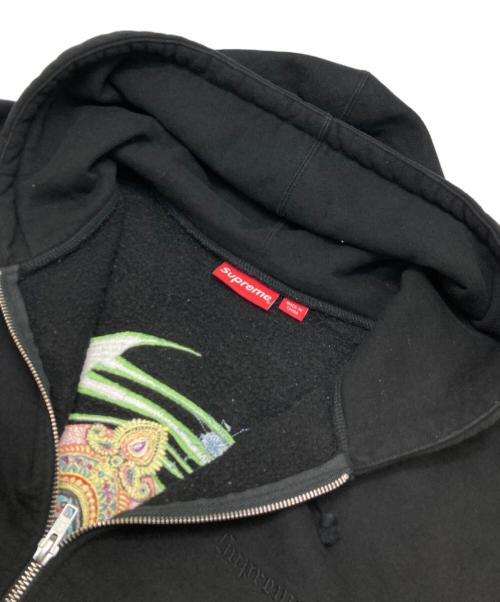 SUPREME（シュプリーム）SUPREME (シュプリーム) Lakshmi Zip Up Hooded Sweatshirt ブラック サイズ:XLの古着・服飾アイテム
