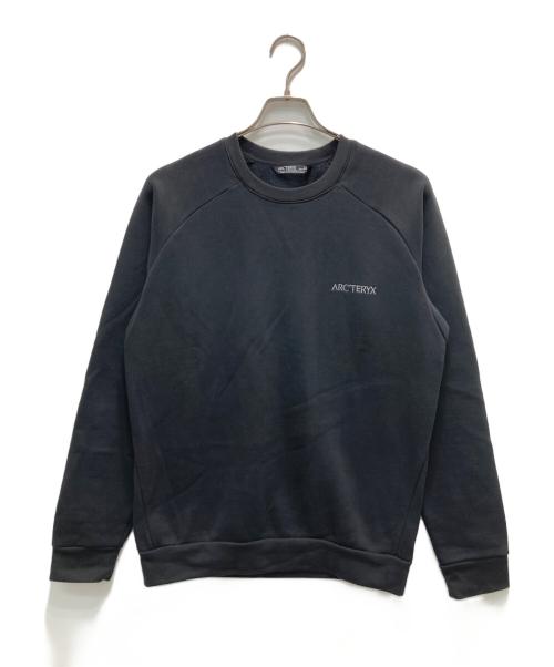ARC'TERYX（アークテリクス）ARC'TERYX (アークテリクス) WORD EMBLEM CREW ブラック サイズ:Sの古着・服飾アイテム