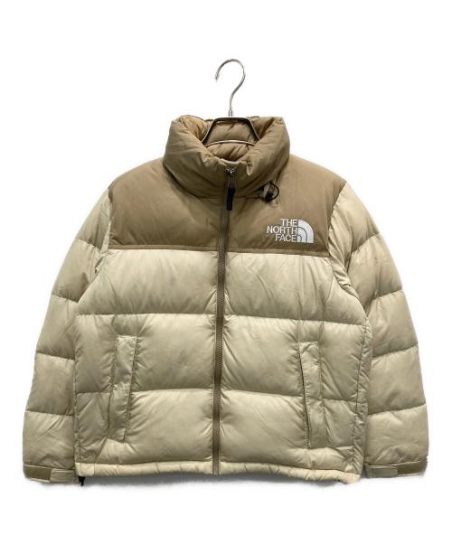 THE NORTH FACE（ザ ノース フェイス）THE NORTH FACE (ザ ノース フェイス) SHORT NUPTSE JACKET ベージュ サイズ:Sの古着・服飾アイテム
