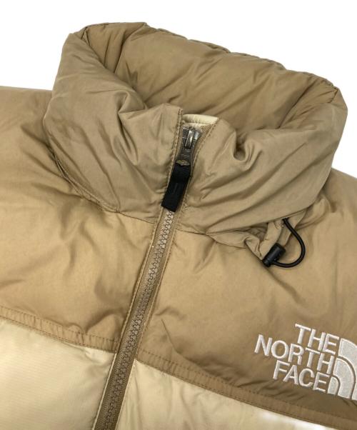 THE NORTH FACE（ザ ノース フェイス）THE NORTH FACE (ザ ノース フェイス) SHORT NUPTSE JACKET ベージュ サイズ:Sの古着・服飾アイテム