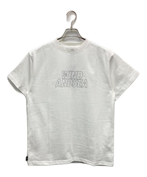 WIND AND SEA（ウィンダンシー）WIND AND SEA (ウィンダンシー) プリントTシャツ ホワイト サイズ:S 未使用品の古着・服飾アイテム