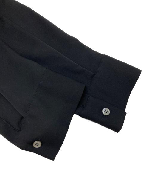 theory（セオリー）theory (セオリー) シルクボウタイブラウス ブラック サイズ:Lの古着・服飾アイテム