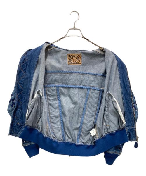 G.V.G.V（ジーヴィージーヴィー）G.V.G.V (ジーヴィージーヴィー) デニムジャケット ブルー サイズ:34の古着・服飾アイテム