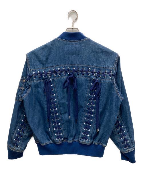 G.V.G.V（ジーヴィージーヴィー）G.V.G.V (ジーヴィージーヴィー) デニムジャケット ブルー サイズ:34の古着・服飾アイテム