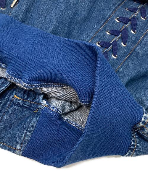 G.V.G.V（ジーヴィージーヴィー）G.V.G.V (ジーヴィージーヴィー) デニムジャケット ブルー サイズ:34の古着・服飾アイテム