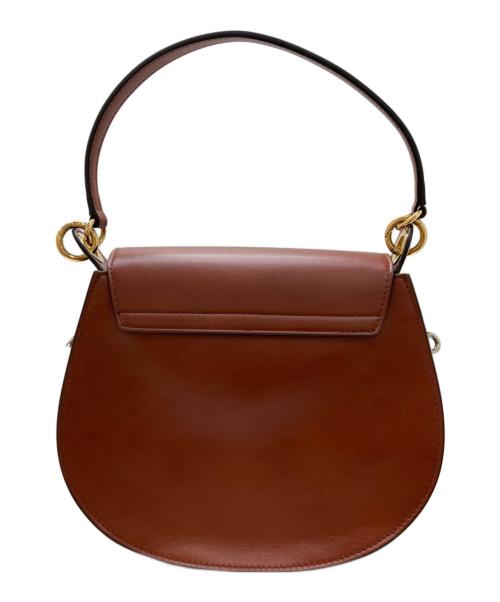 Chloe（クロエ）Chloe (クロエ) テス2WAYバッグ ブラウンの古着・服飾アイテム