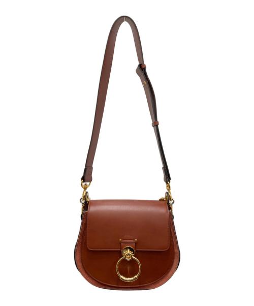 Chloe（クロエ）Chloe (クロエ) テス2WAYバッグ ブラウンの古着・服飾アイテム