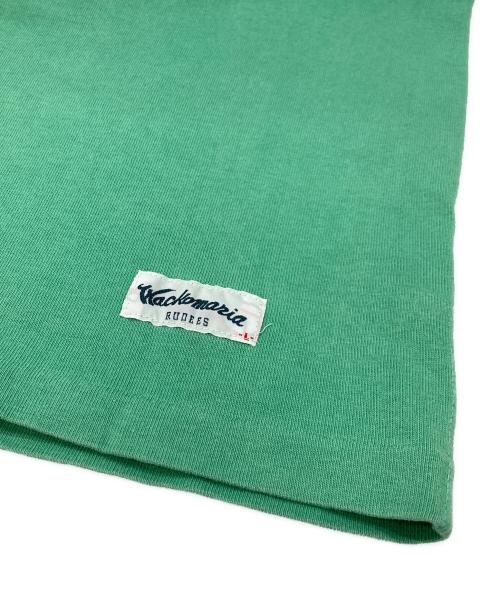 WACKO MARIA（ワコマリア）WACKO MARIA (ワコマリア) フットボールTシャツ グリーン サイズ:Lの古着・服飾アイテム
