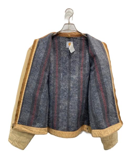 CarHartt（カーハート）CarHartt (カーハート) デトロイトジャケット ブラウン サイズ:不明（実寸参照）の古着・服飾アイテム